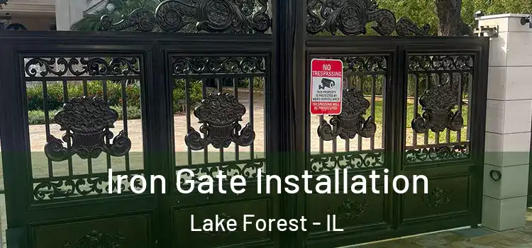  Iron Gate Installation Lake Forest - IL