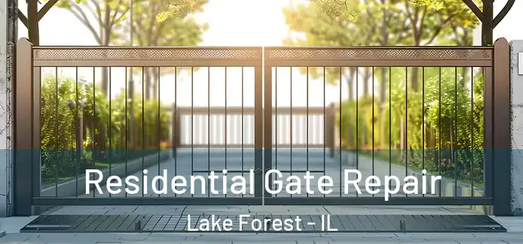  Residential Gate Repair Lake Forest - IL