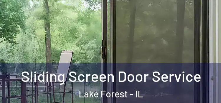  Sliding Screen Door Service Lake Forest - IL