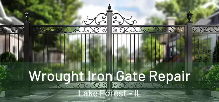  Wrought Iron Gate Repair Lake Forest - IL